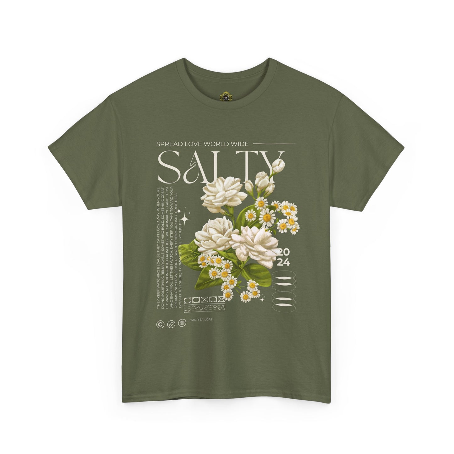 Salty Floral  - Spread Love Worldwide