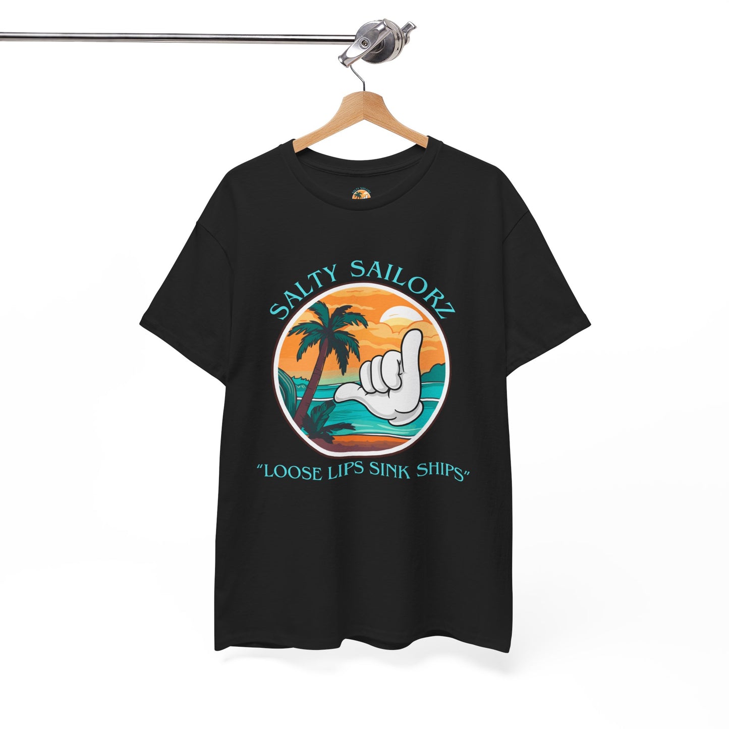 Salty Sailor Unisex - 'Loose Lips Sink Ships' Beach Vibes