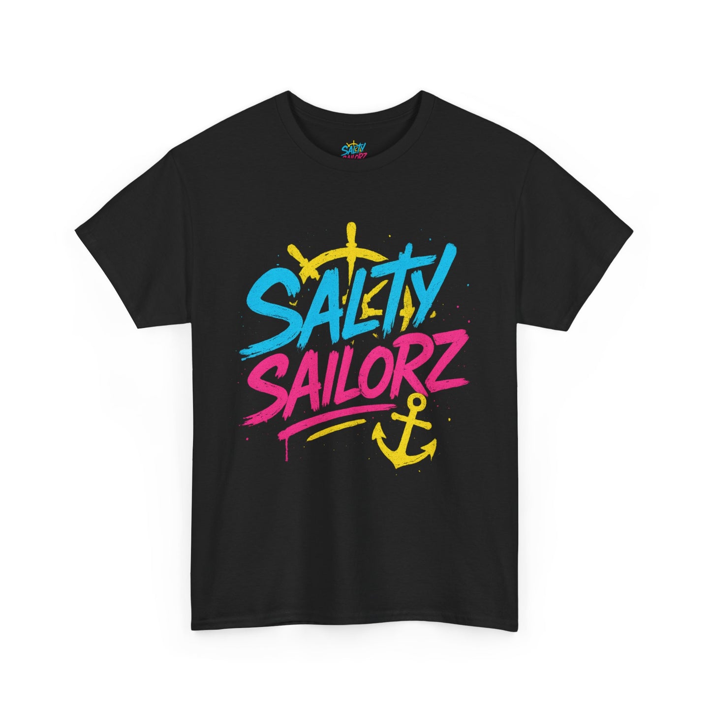 Salty Sailorz  - Fun Nautical Graphic T-Shirt