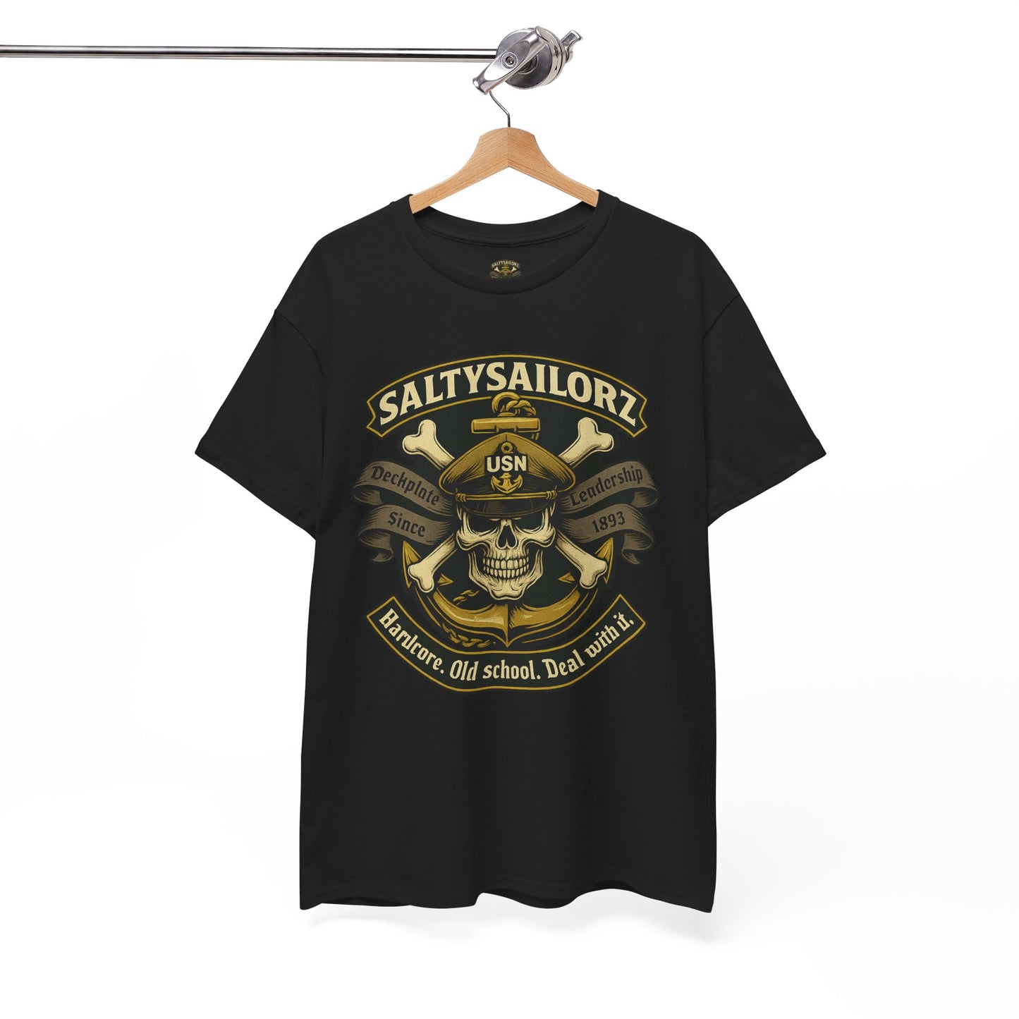 Salty Sailorz Navy - Vintage Nautical Skull