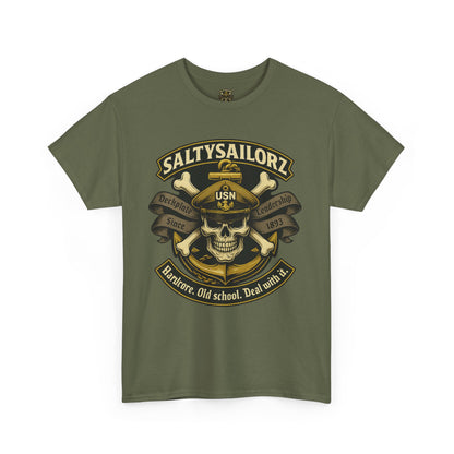 Salty Sailorz Navy - Vintage Nautical Skull