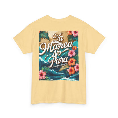 La Marea No Para Skull & Floral Design