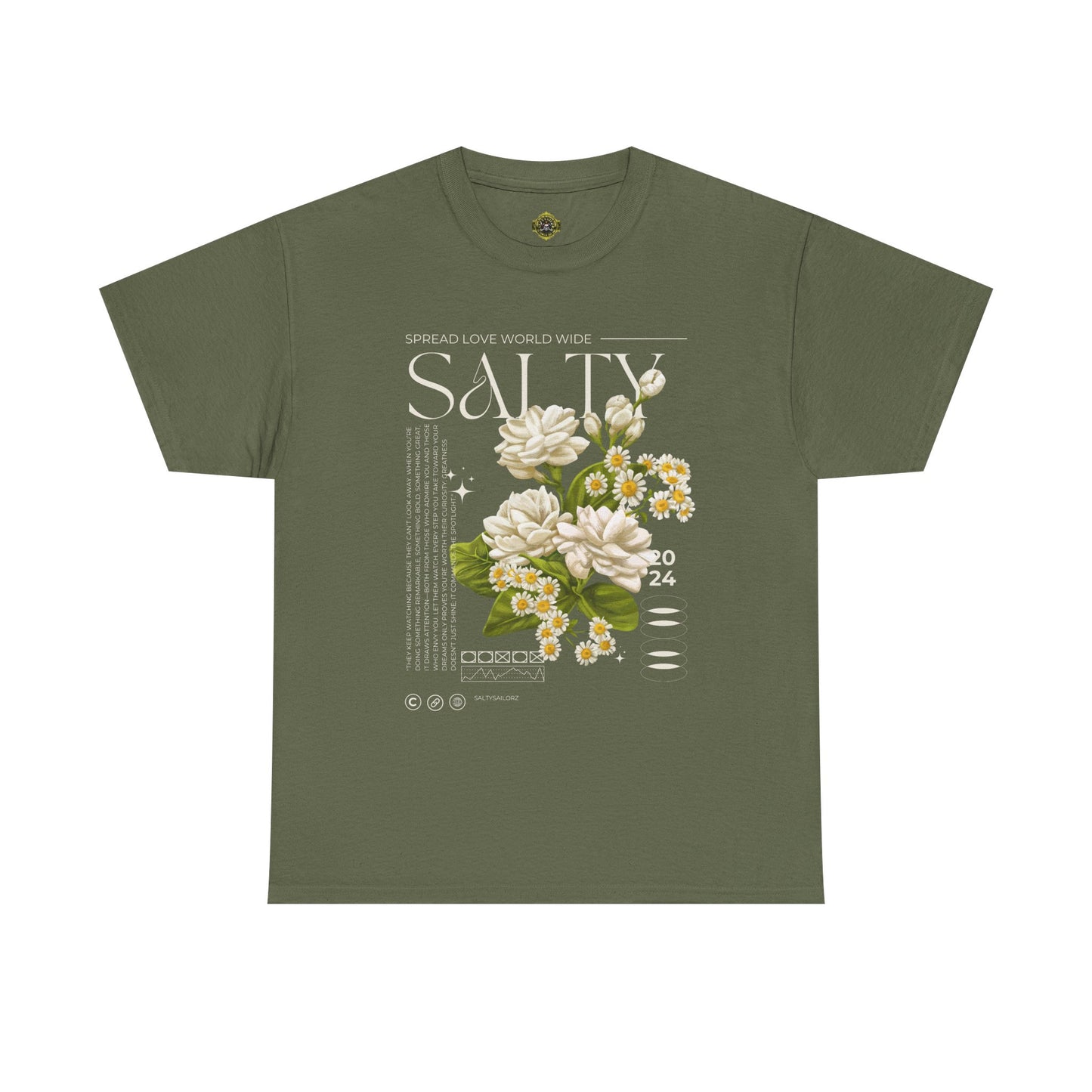 Salty Floral  - Spread Love Worldwide
