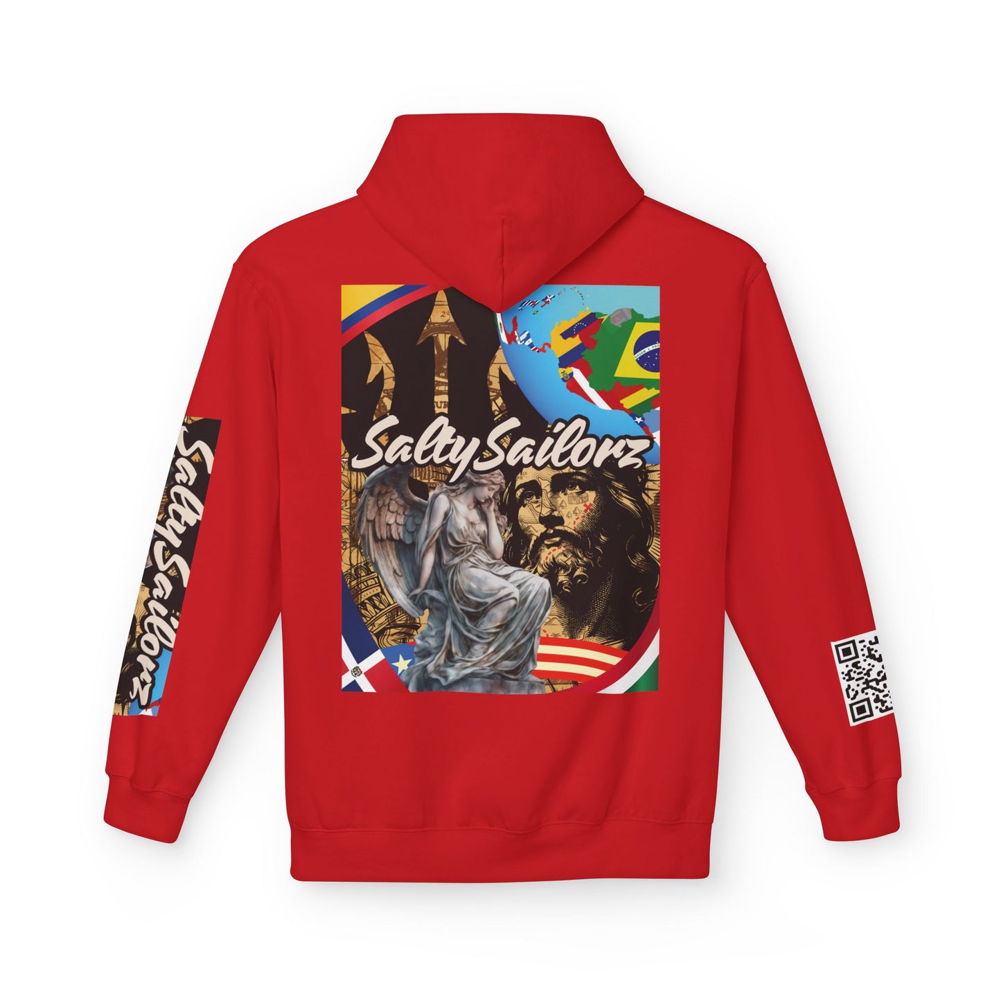 South America SaltySailorz Family Fleece Hoodie