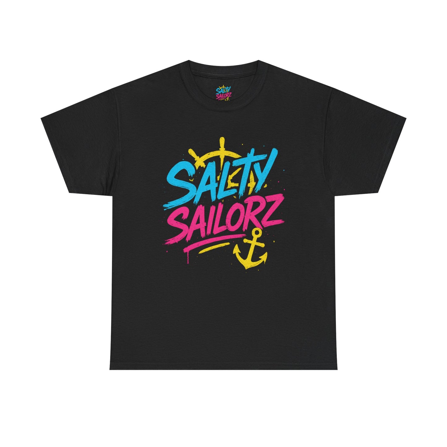 Salty Sailorz  - Fun Nautical Graphic T-Shirt