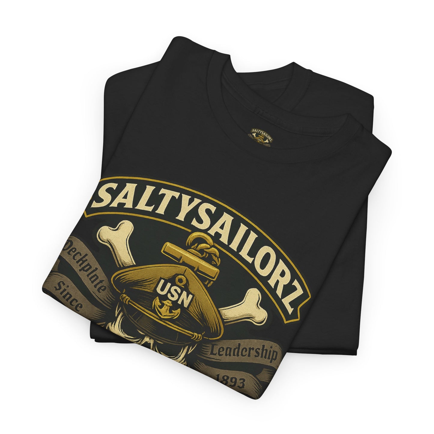 Salty Sailorz Navy - Vintage Nautical Skull