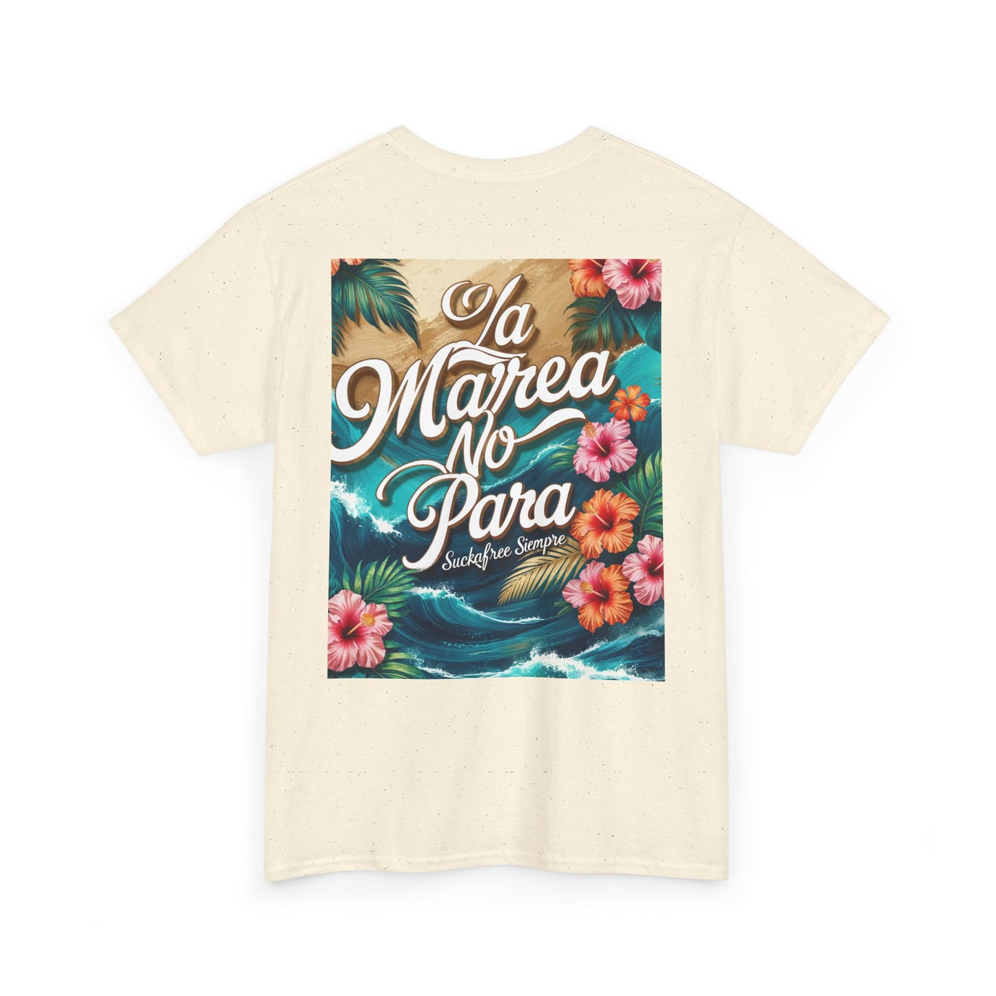 La Marea No Para Skull & Floral Design