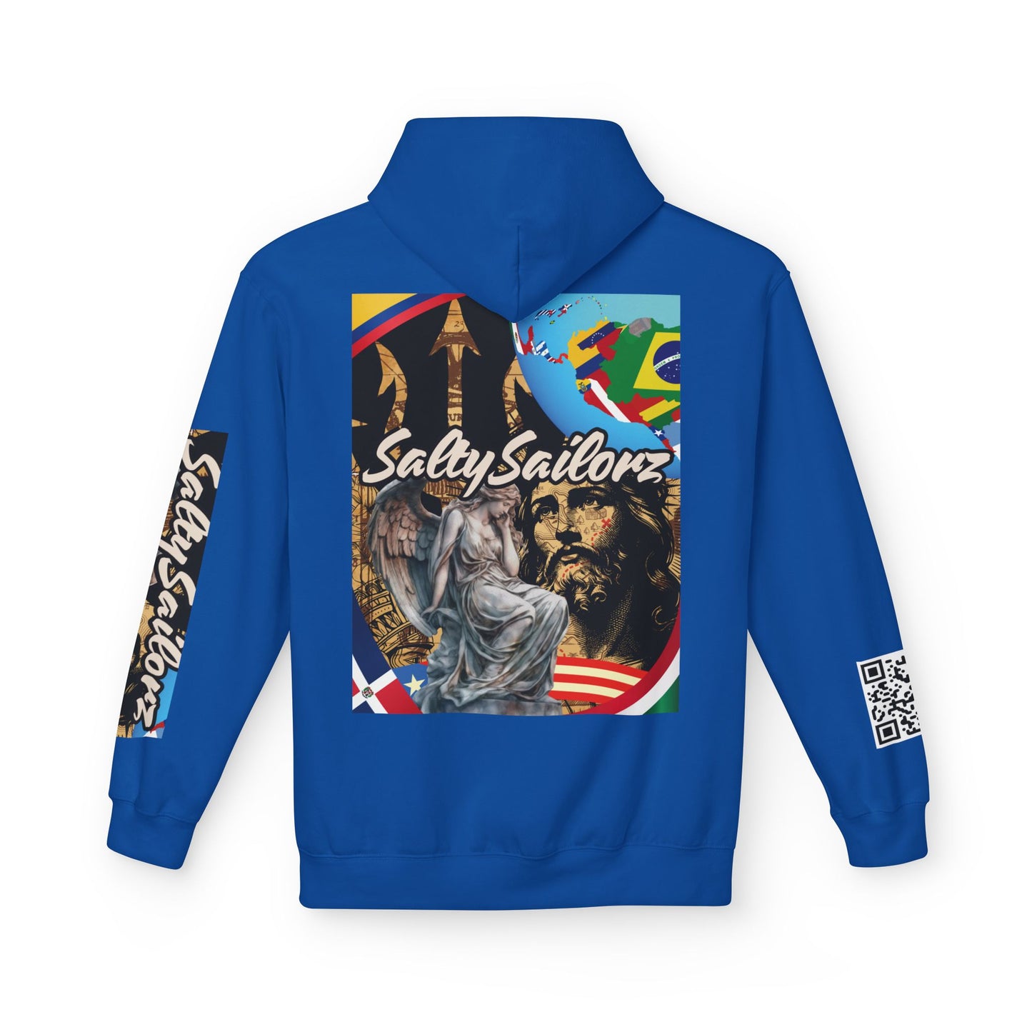 South America SaltySailorz Family Fleece Hoodie